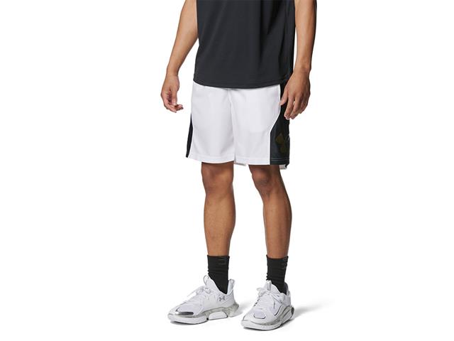 UAベースライン マネー ショーツ White / Black(100)