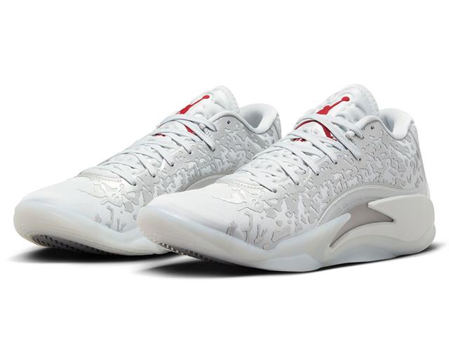 JORDAN ZION 3 PF PURE PLATINUM/UNIVERSITY RED(016)