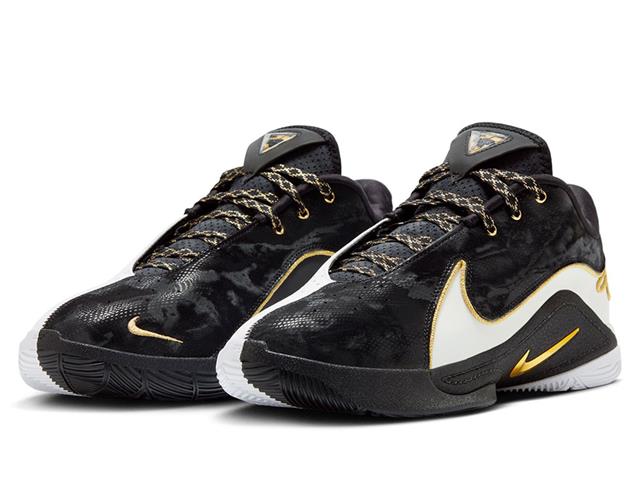 LEBRON XXII EP WHITE/BLACK-METALLIC GOLD(100)
